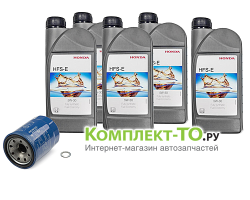 Комплект ТО-7 (105000 км) HONDA ACCORD 8 (2008-2012) 2.4 бензин 179 л.с. МКПП